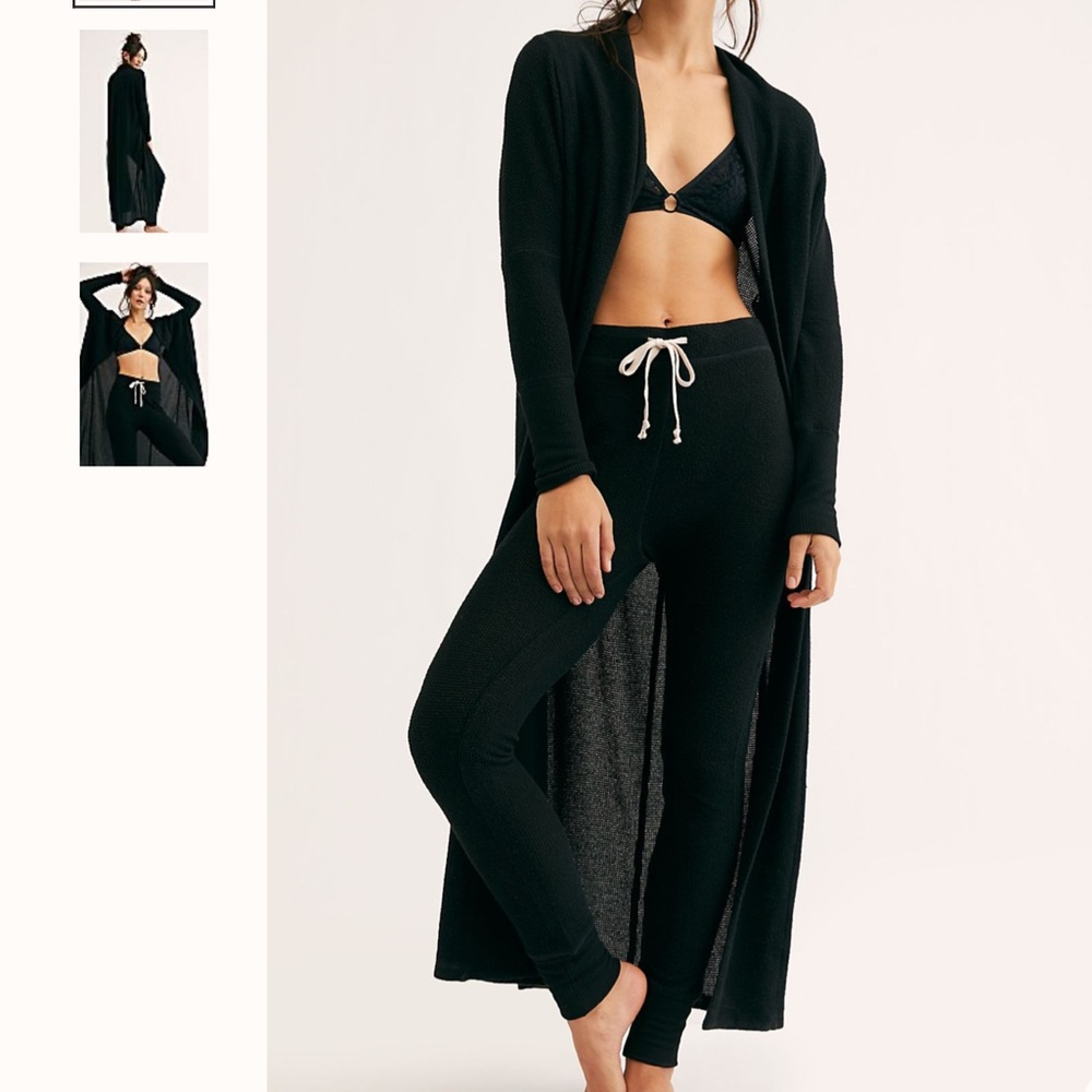 FREE PEOPLE AND CHILL SET - PANT & CARDIGAN S